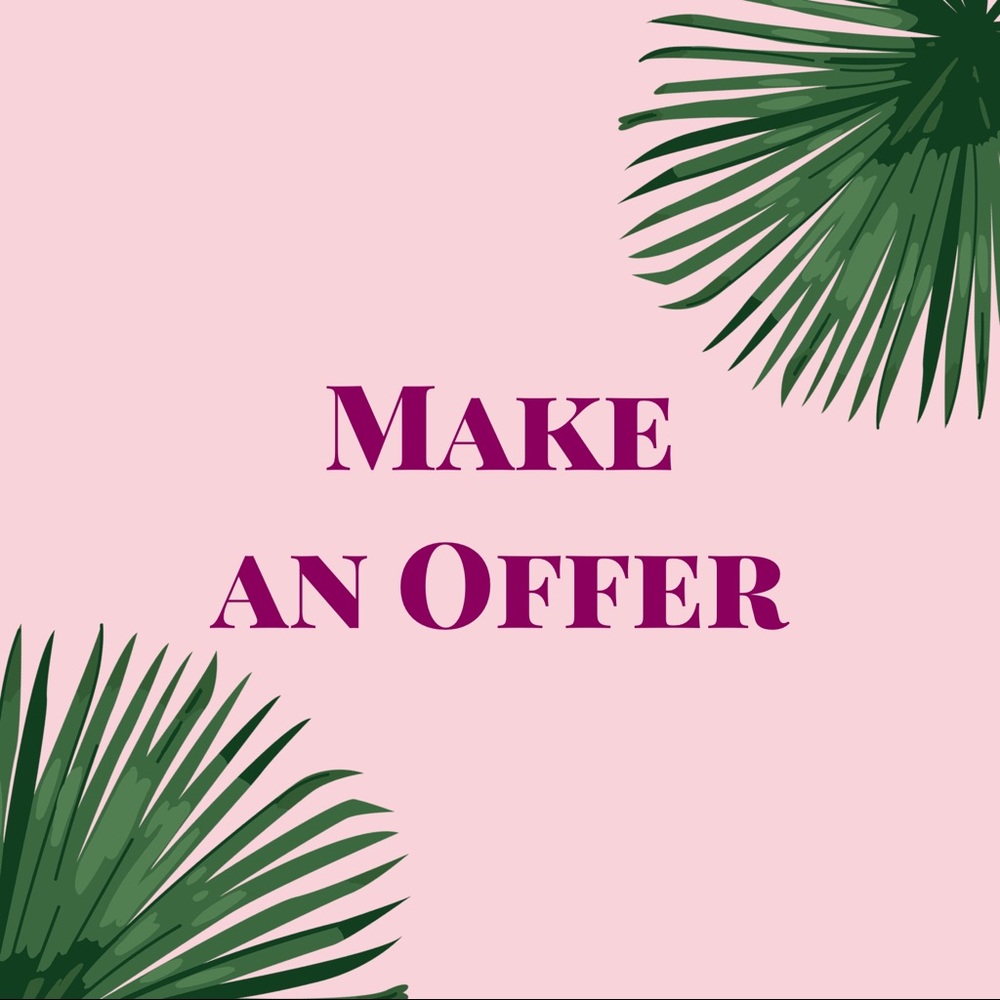 Willing to negotiate any item!